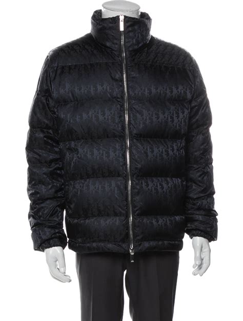 dior mens jacket puffer|Dior oblique puffer jacket.